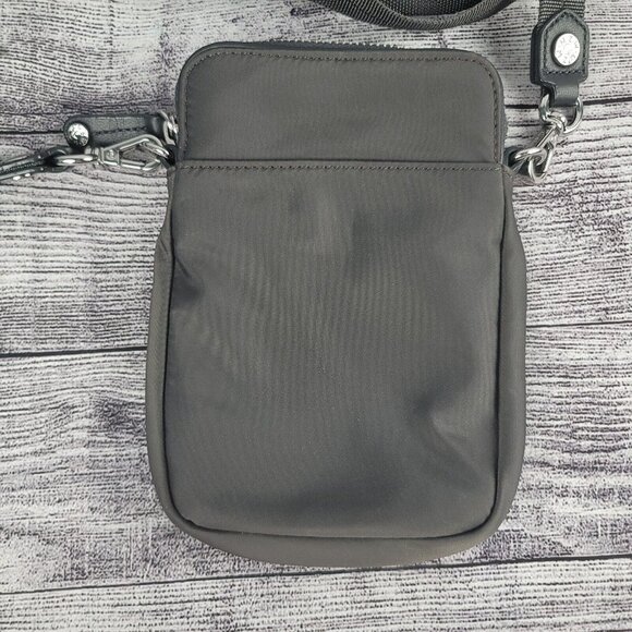 MZ Wallace Micro Crossbody Gray Silver Hardware (no chain) - Picture 4 of 6